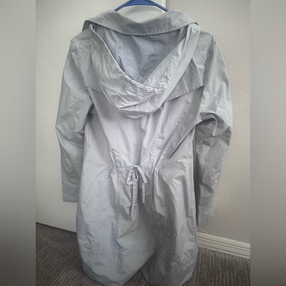Cole Haan Women's Light blue Trench Coat - Picture 3 of 3